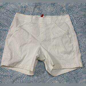 SPANX Women's Cream Cargo Shorts